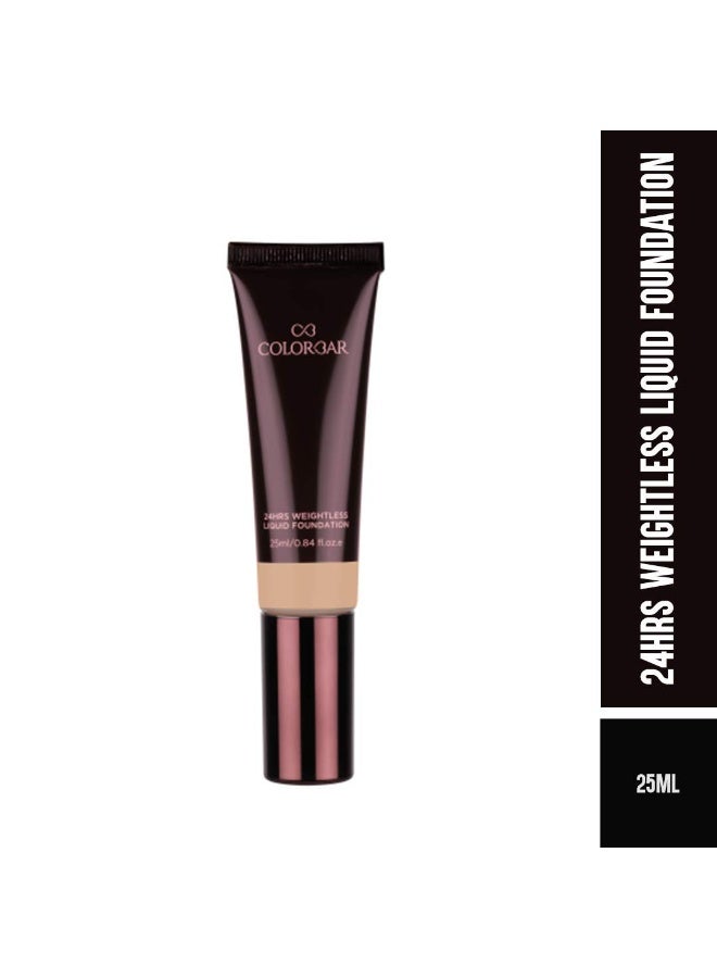 Colorbar 24Hrs Weightless Medium Full Satin All Skin Liquid Foundation, FW 1.2, 25 Ml - Image 2